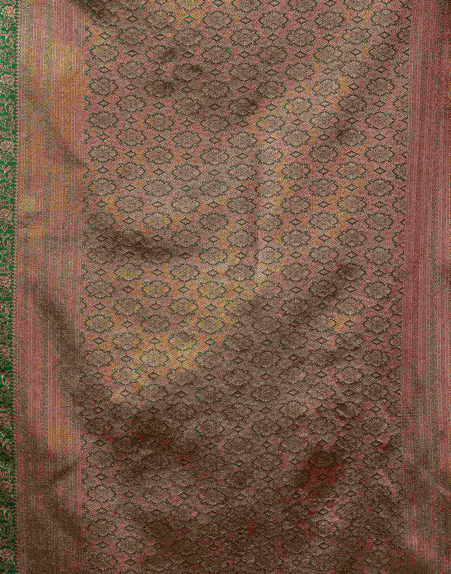 Green Silk Woven Saree