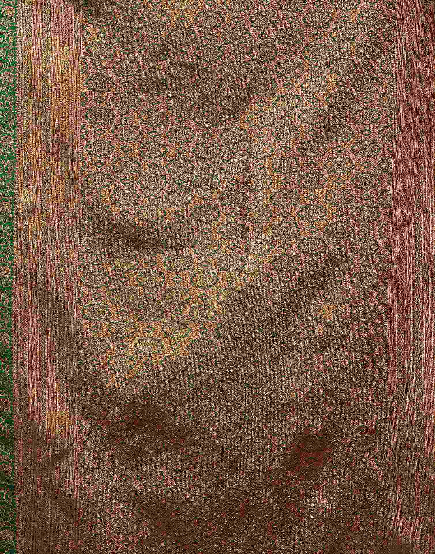 Green Silk Woven Saree