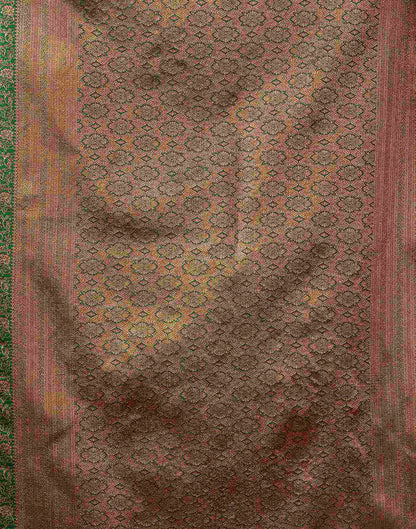 Green Silk Woven Saree