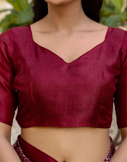 Dusty Rose Pink Khadi Printed Saree