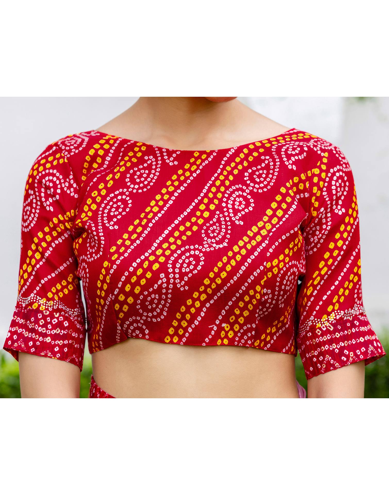 Pink Shimmer Lace Swarovski Saree