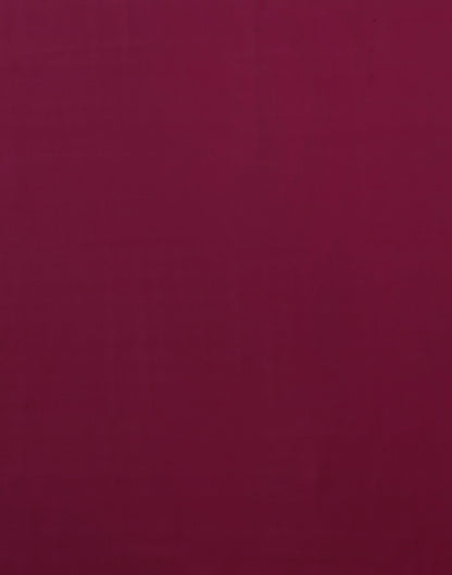 Rani Pink Georgette Dyed Plain Saree