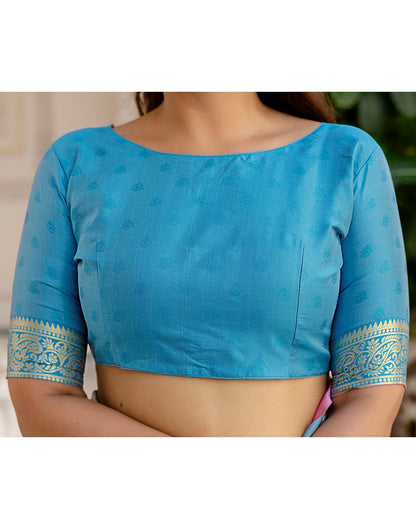 Pink Silk Woven Kanjivaram Saree