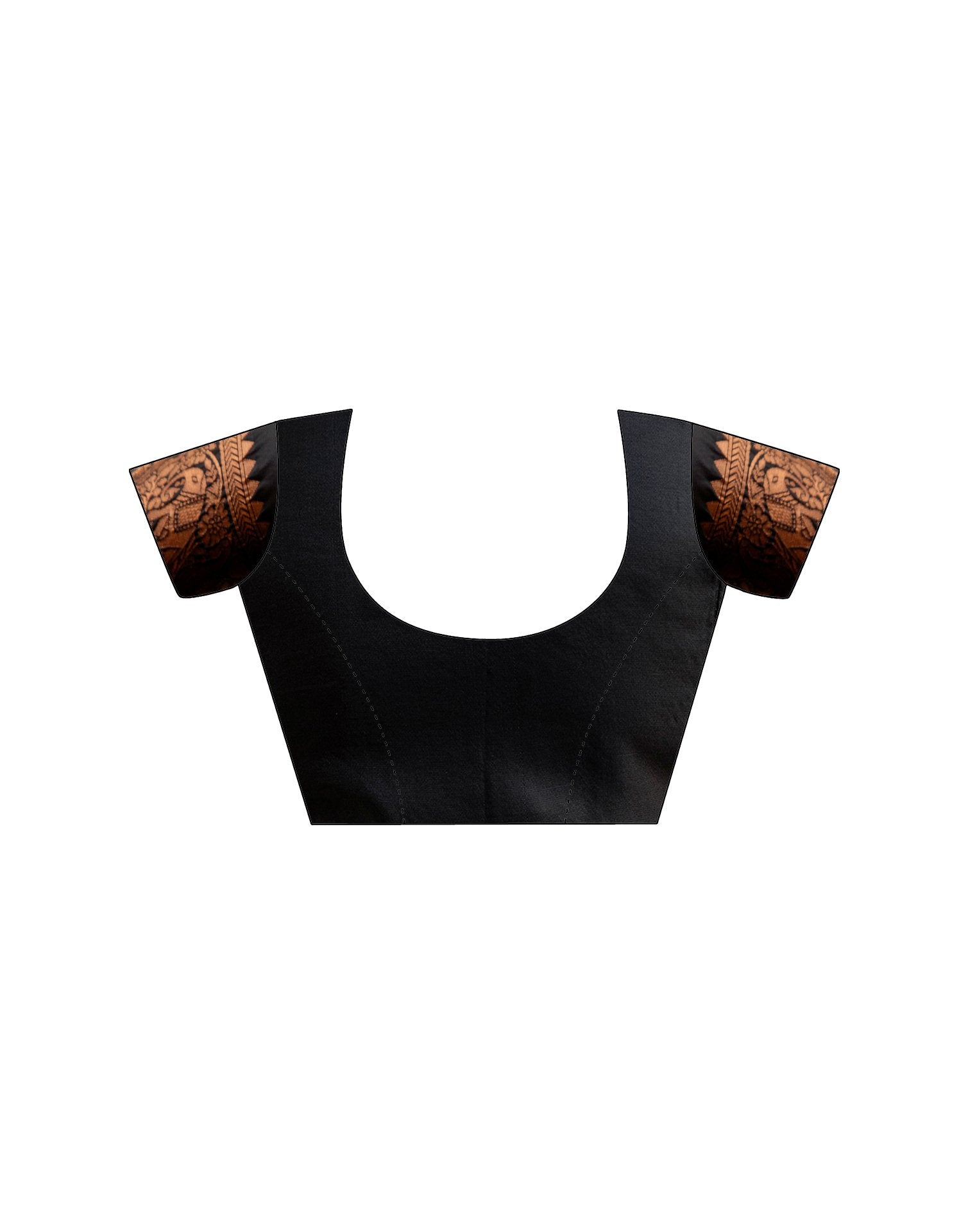 Black Silk Woven Kanjivaram Saree
