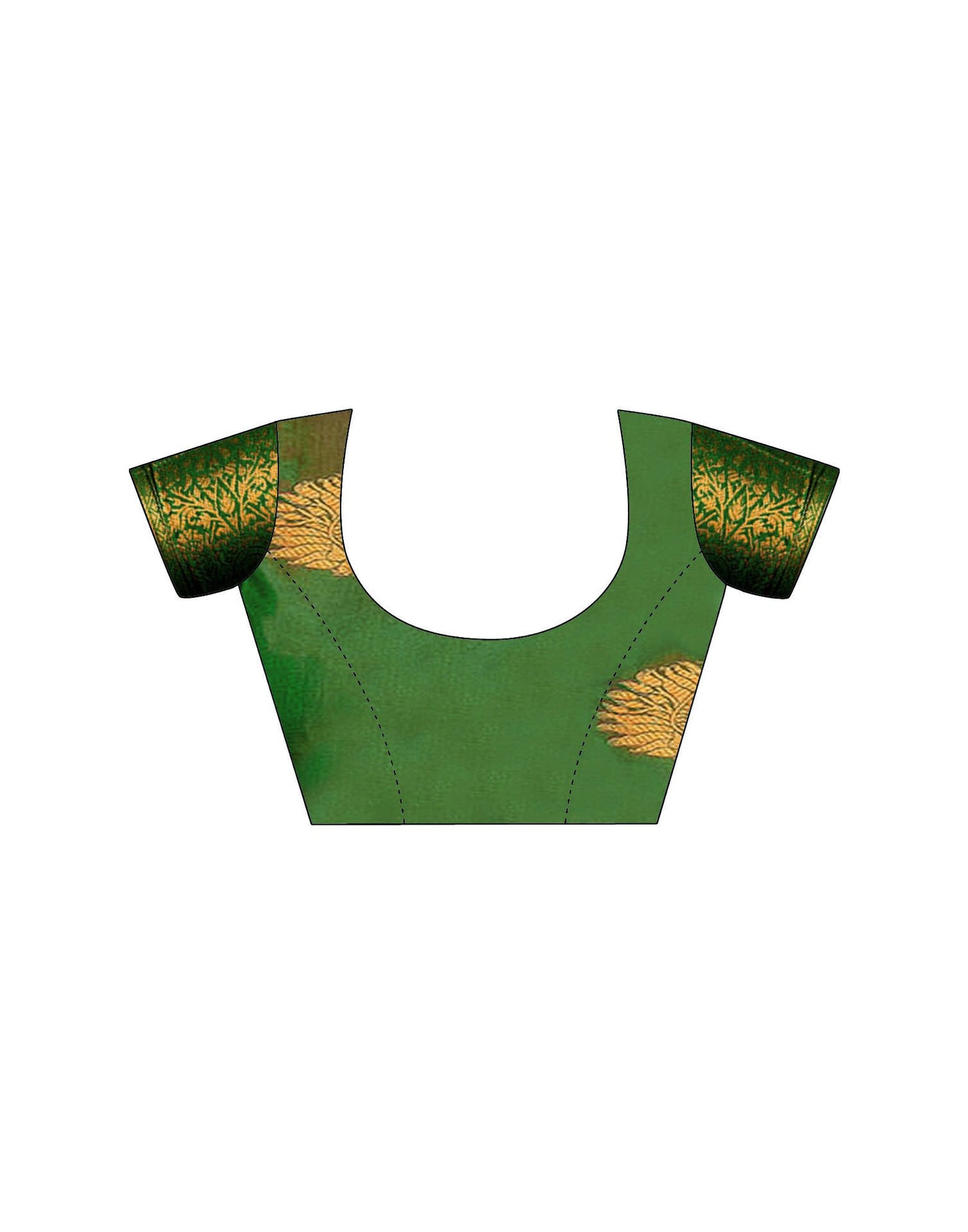 Maroon Silk Woven Banarasi Saree