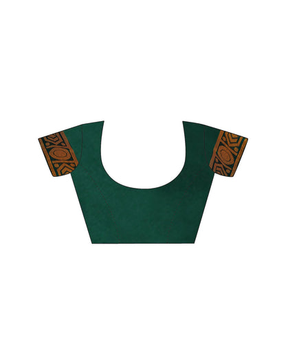Green Silk Woven Saree