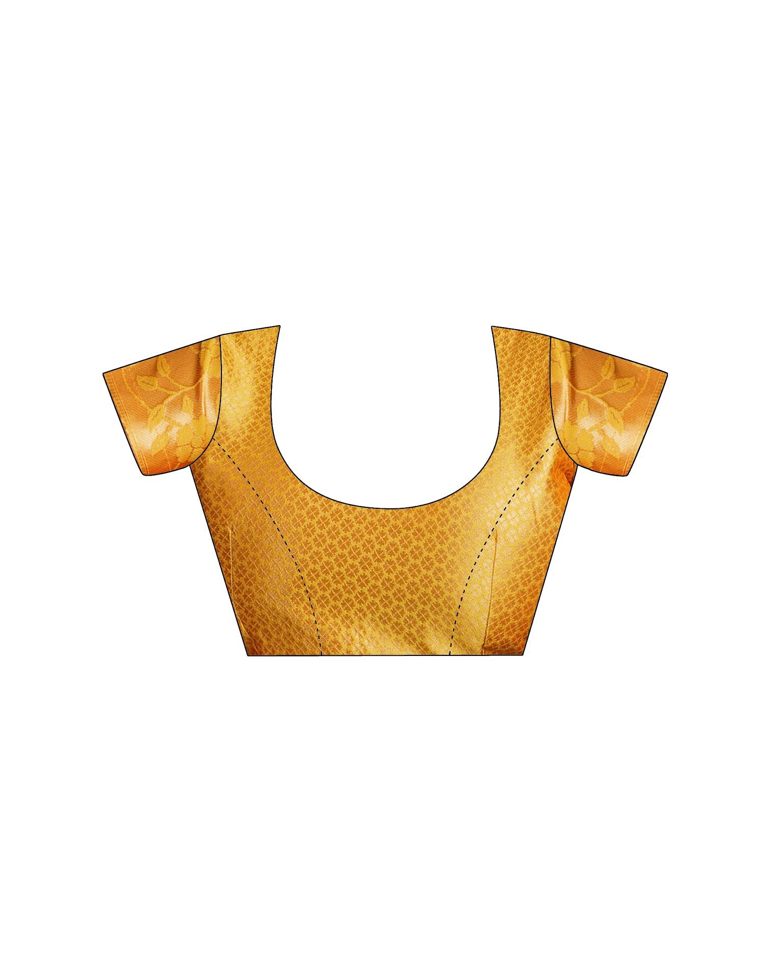 Yellow Silk Woven Paithani Saree