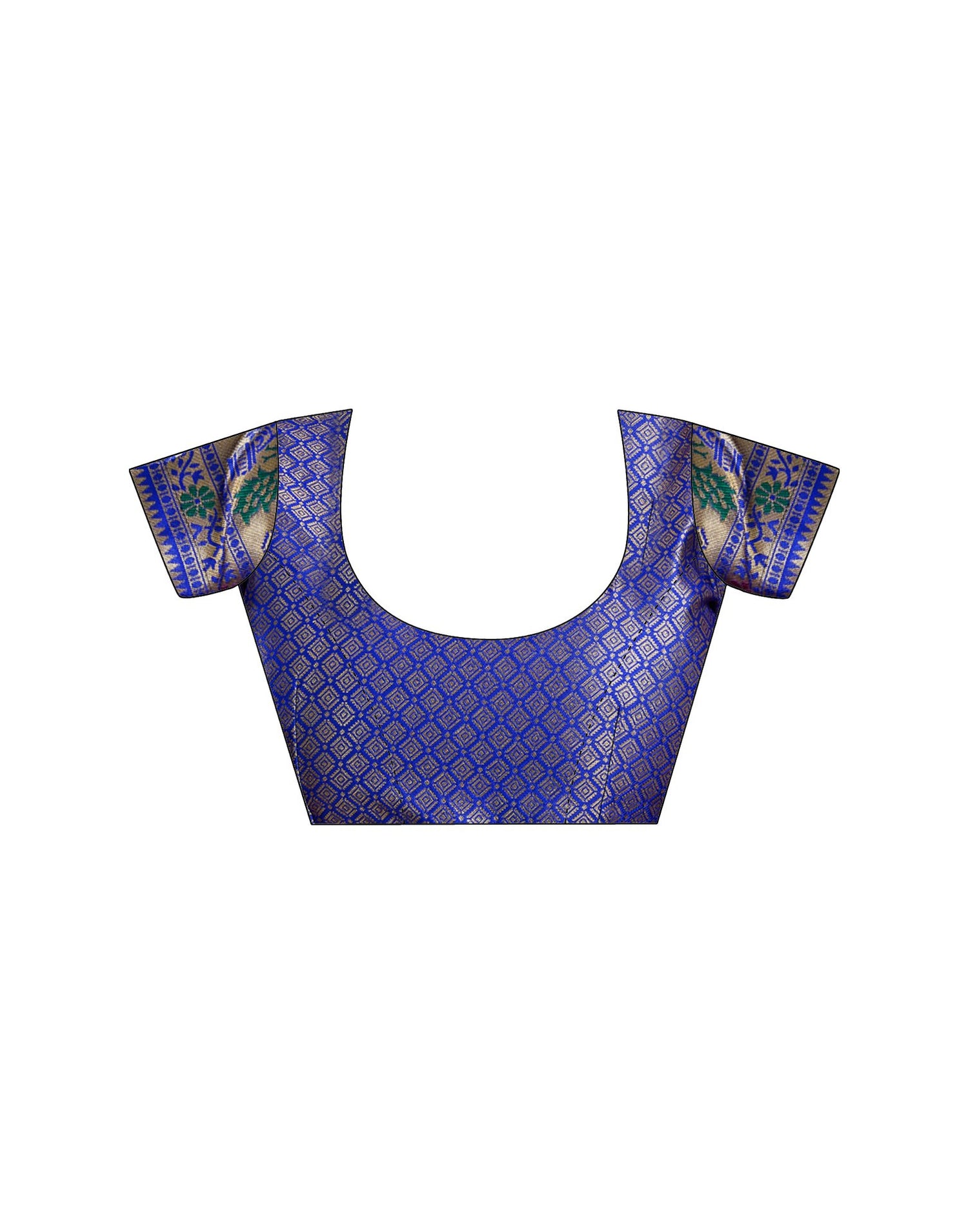 Blue Silk Woven Paithani Saree