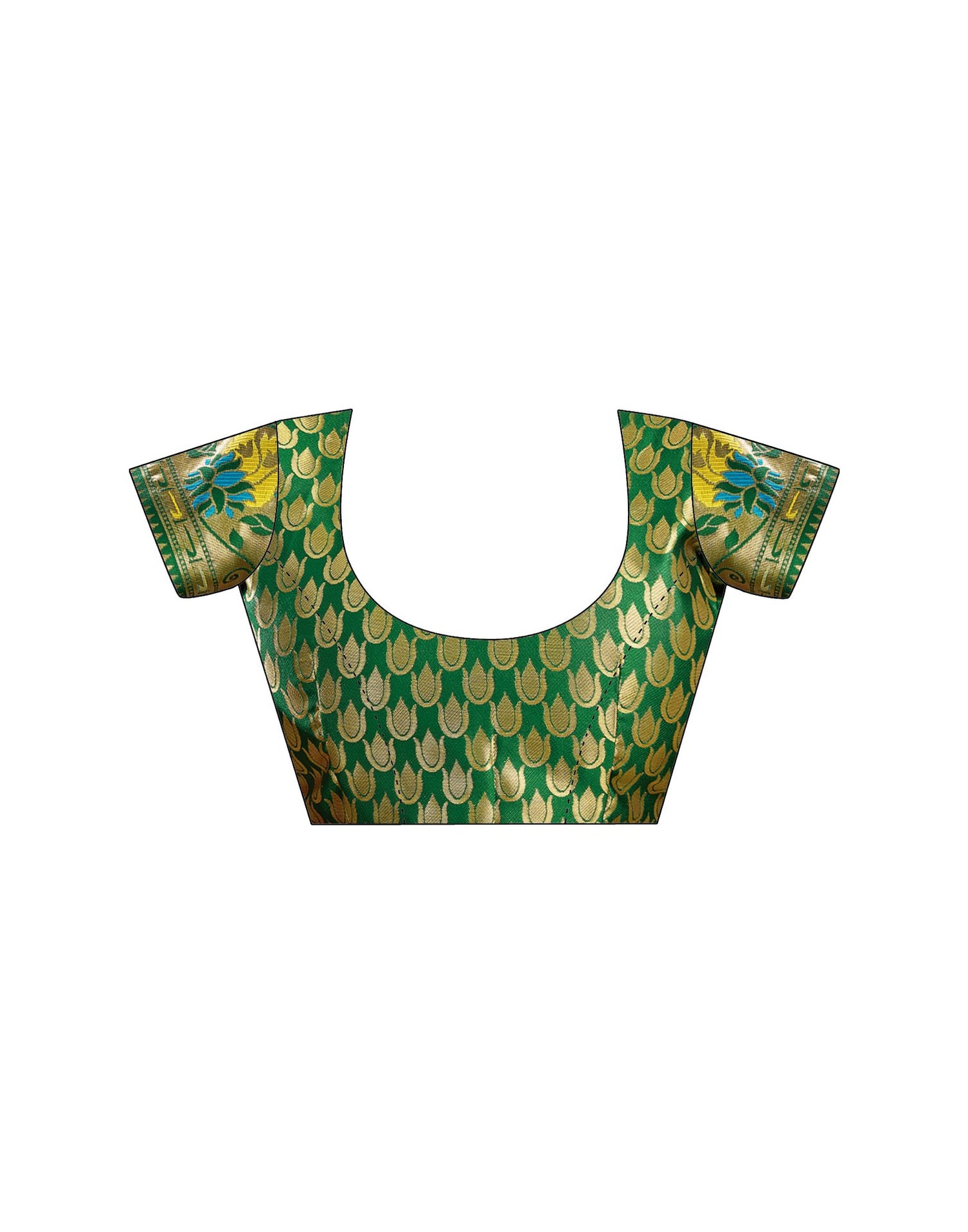 Green Silk Woven Paithani Saree