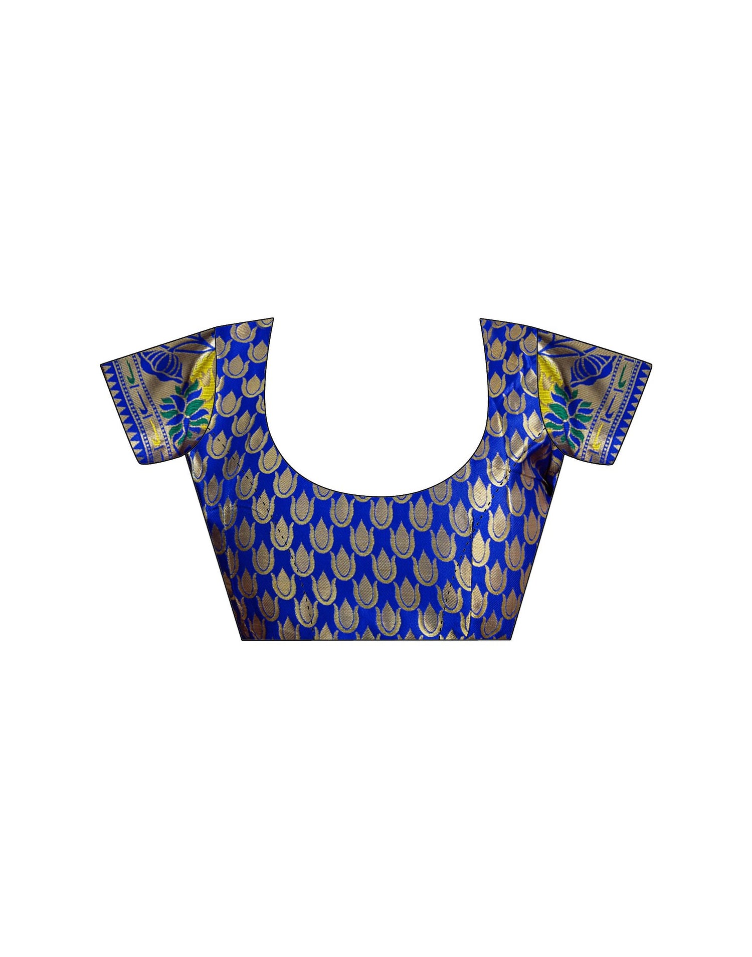 Blue Silk Woven Paithani Saree
