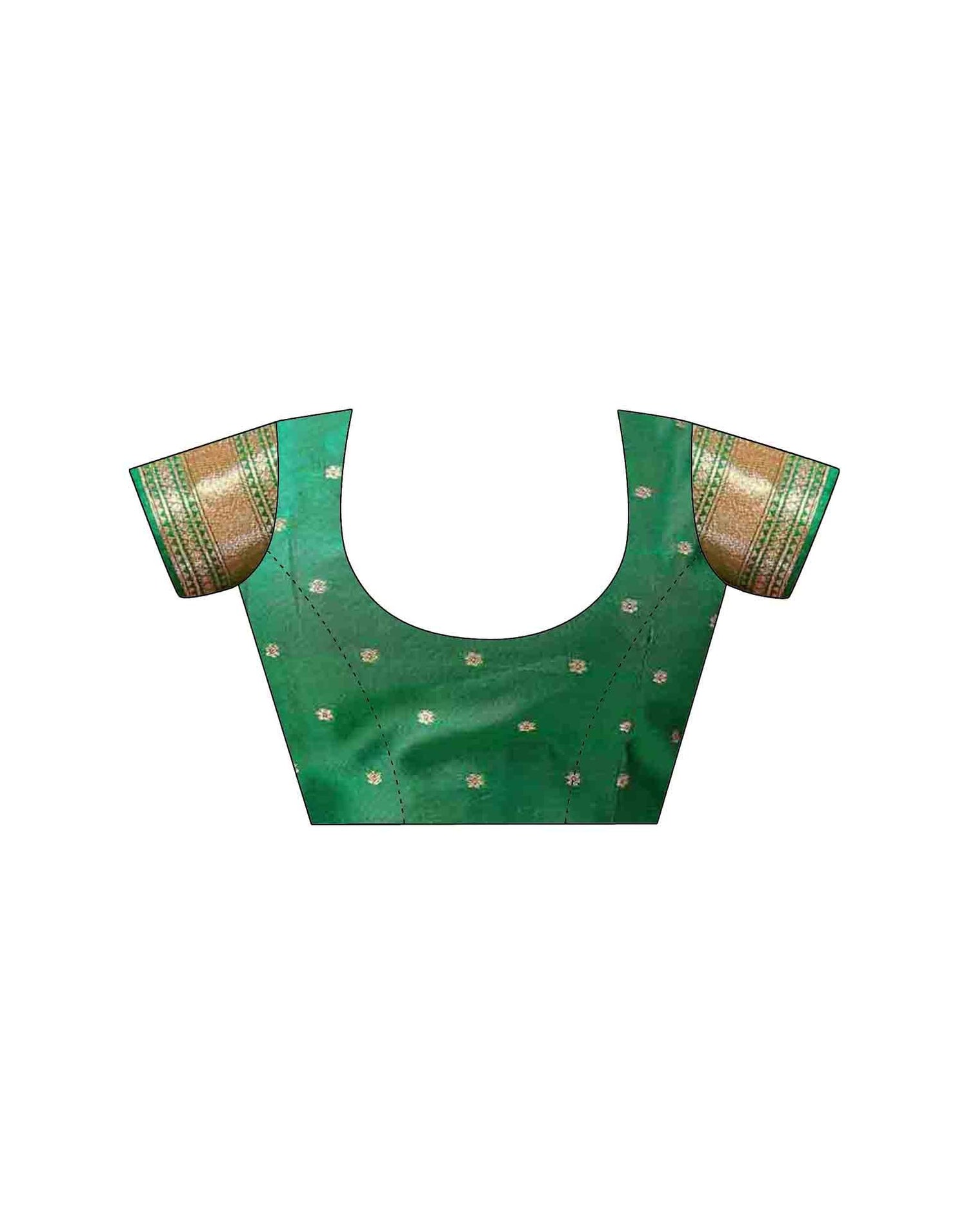 Maroon Silk Woven Patola Saree