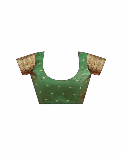 Red Silk Woven Banarasi Saree