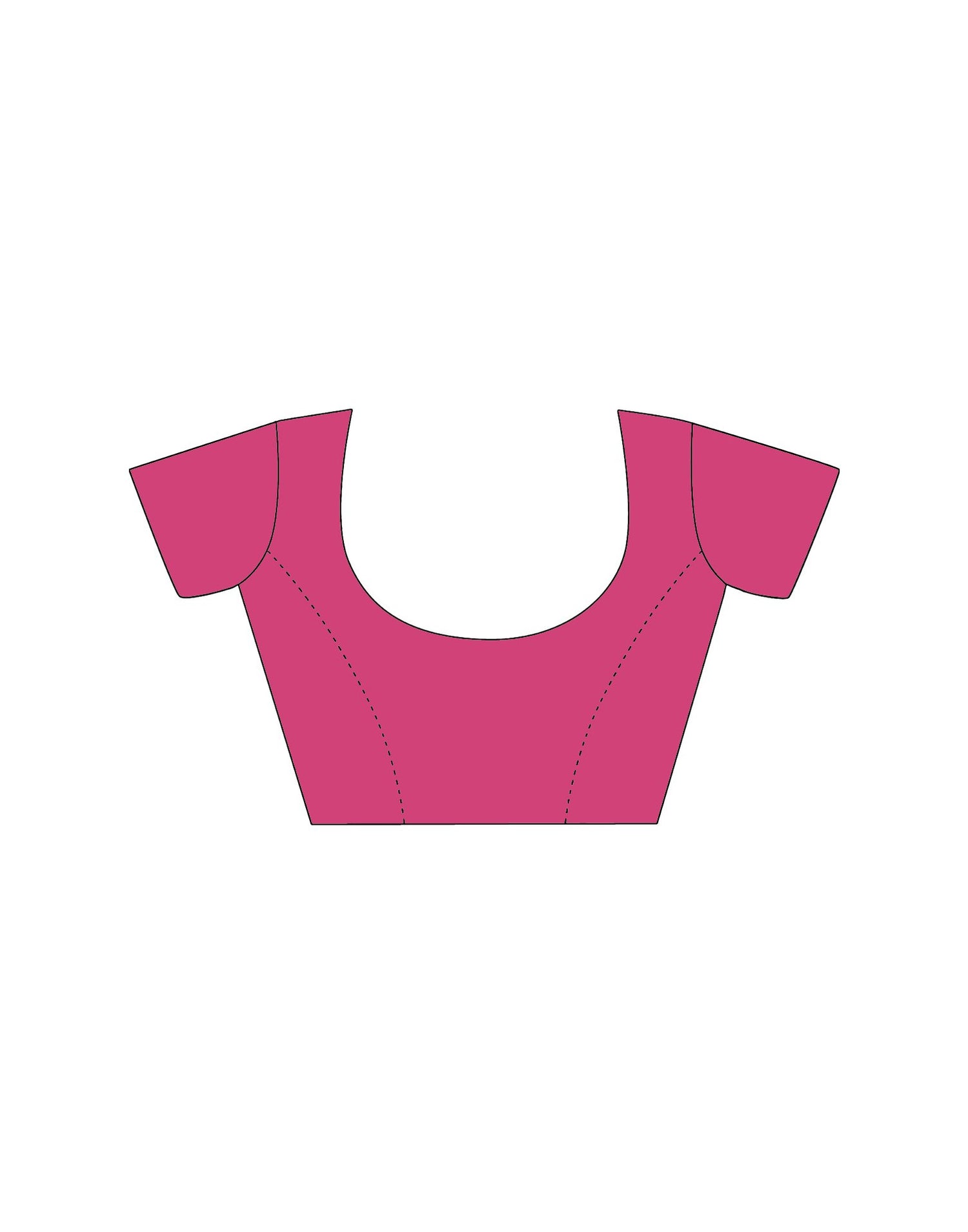 Pink Satin Sequence Embroidery  Saree