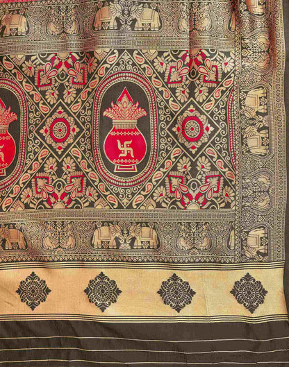Red Silk Woven Patola Saree