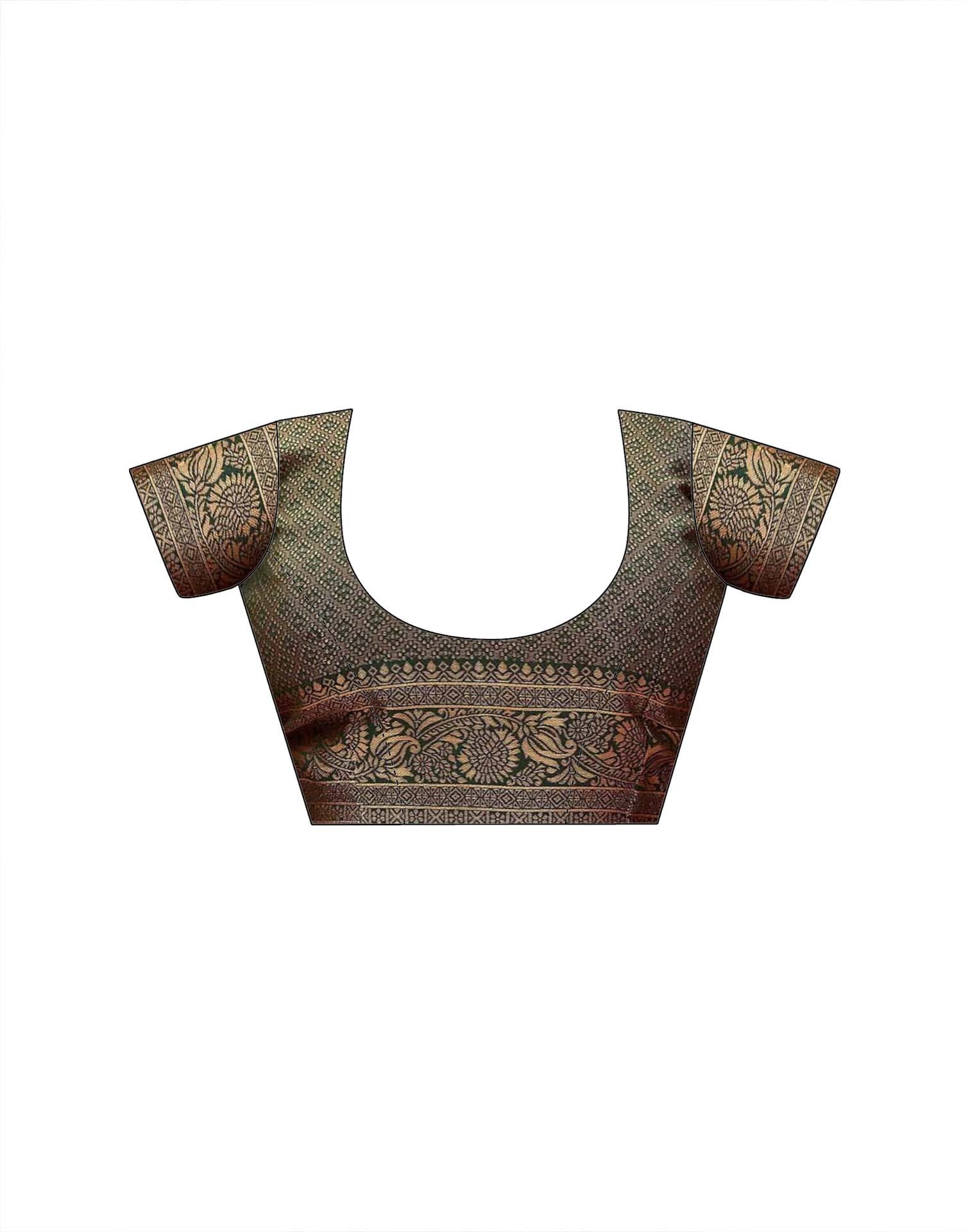 Purple Silk Woven Patola Saree