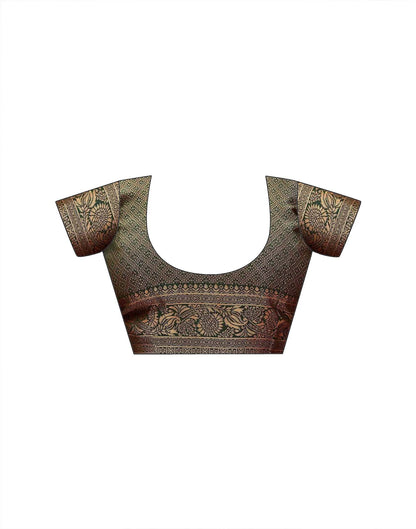 Purple Silk Woven Patola Saree