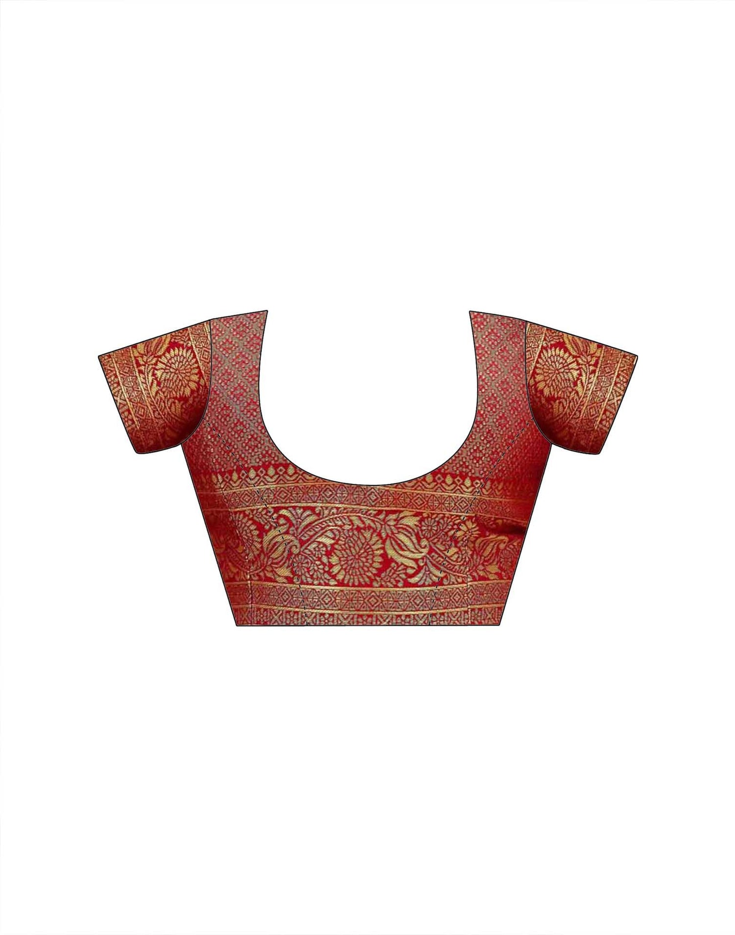 Green Silk Woven Patola Saree