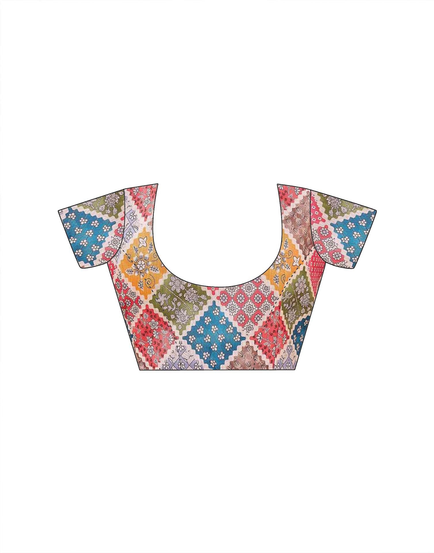 Parrot Green Shimmer Gota Lace Saree