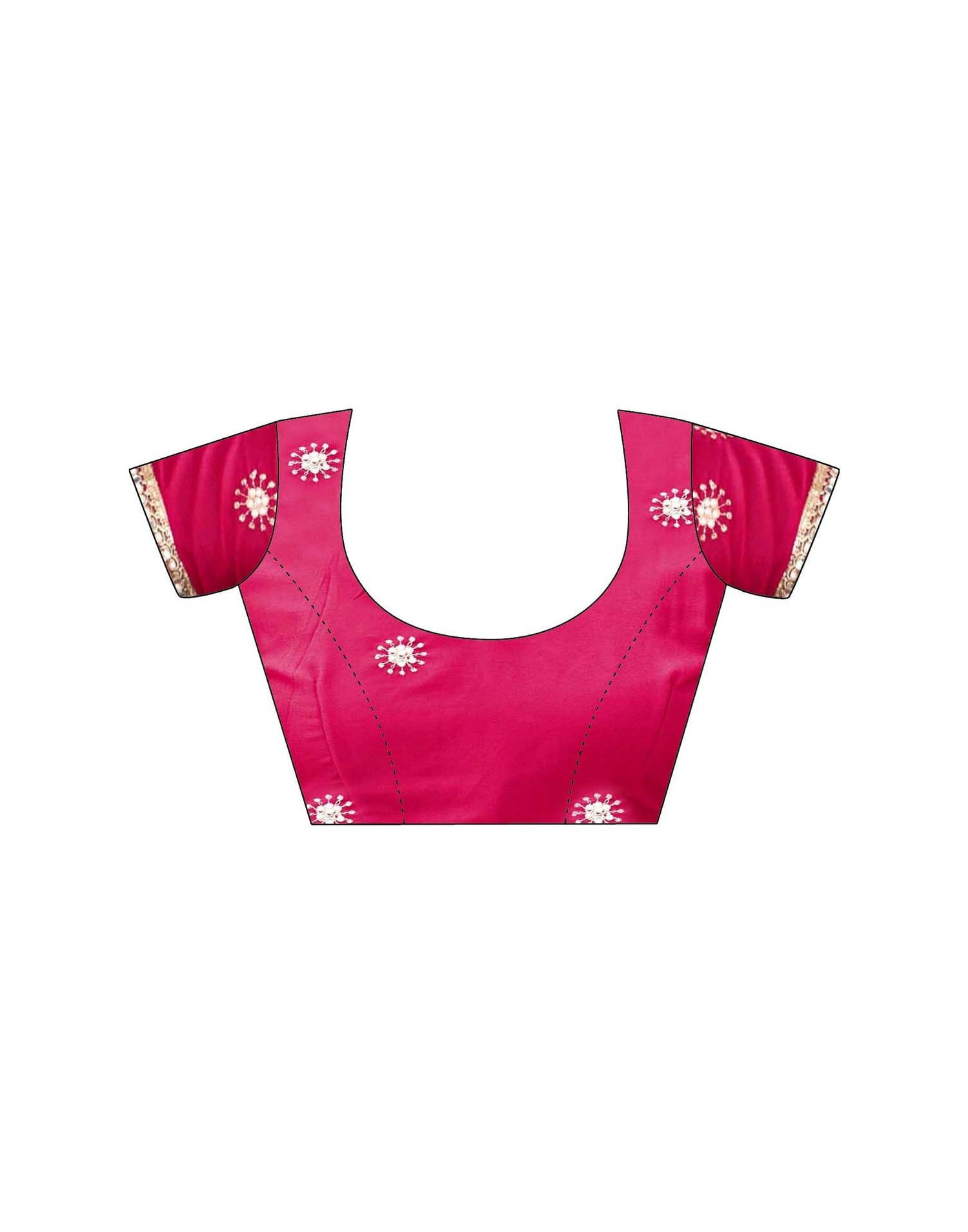 Dusty Teal Blue Georgette Embroidery Saree