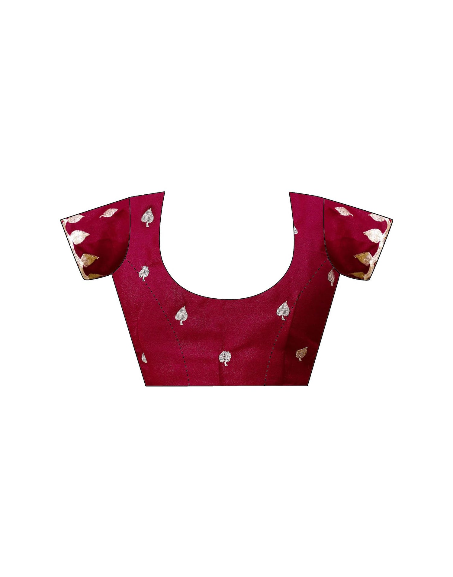 Mustard Yellow Shimmer Embroidery Saree