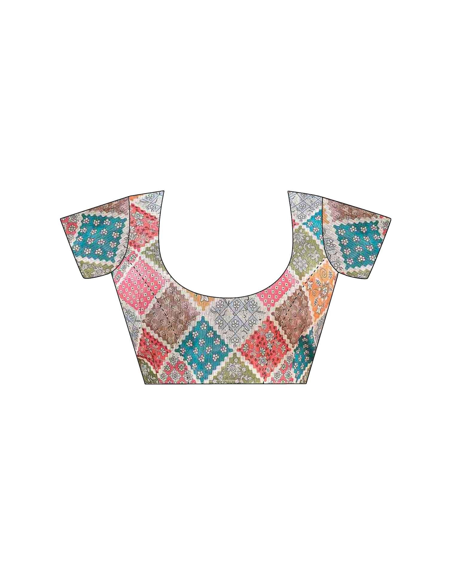 Khaki Shimmer Sequence Embroidery Saree