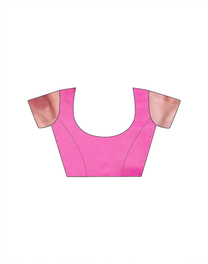 White Linen Woven Saree