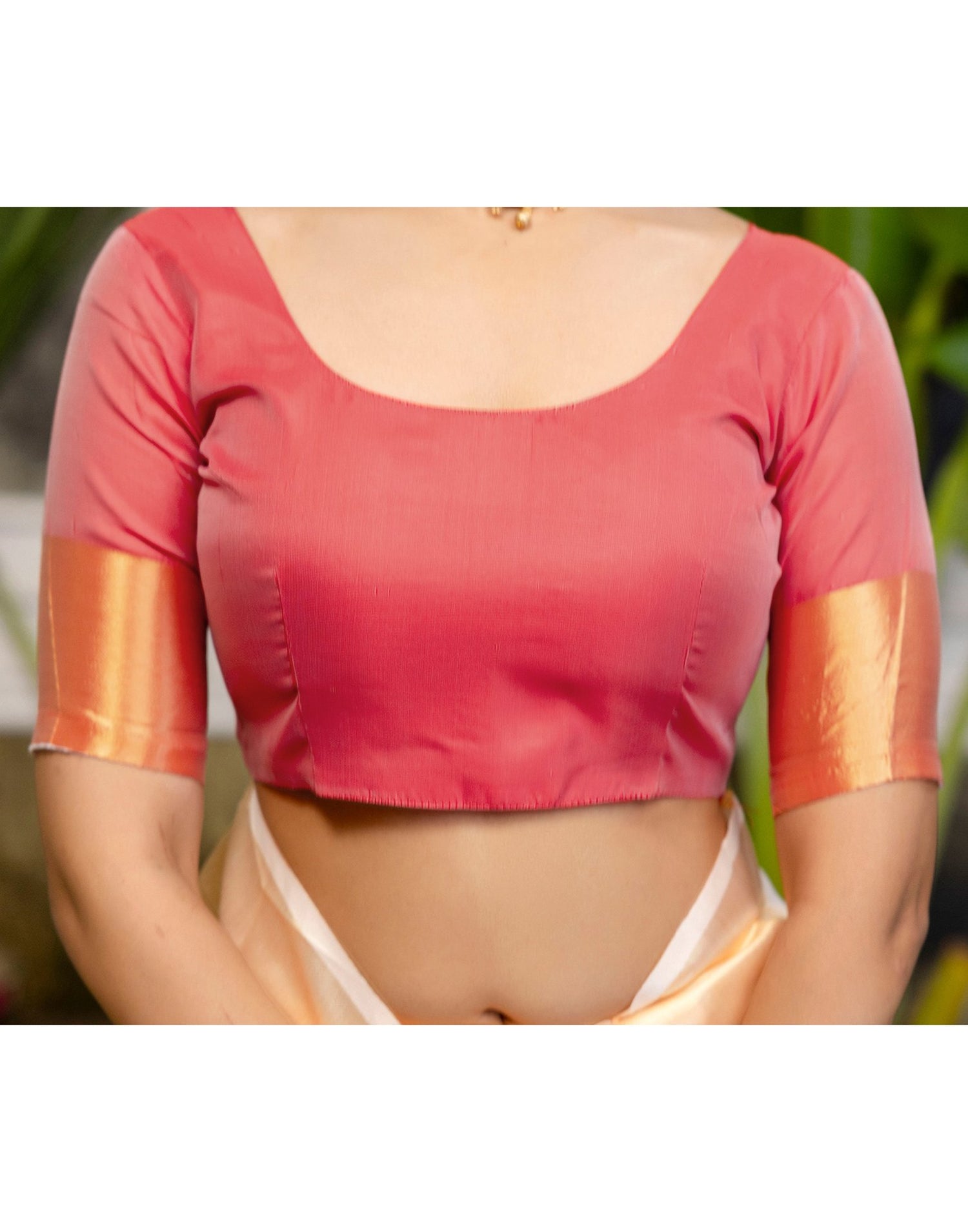 White Linen Woven Saree