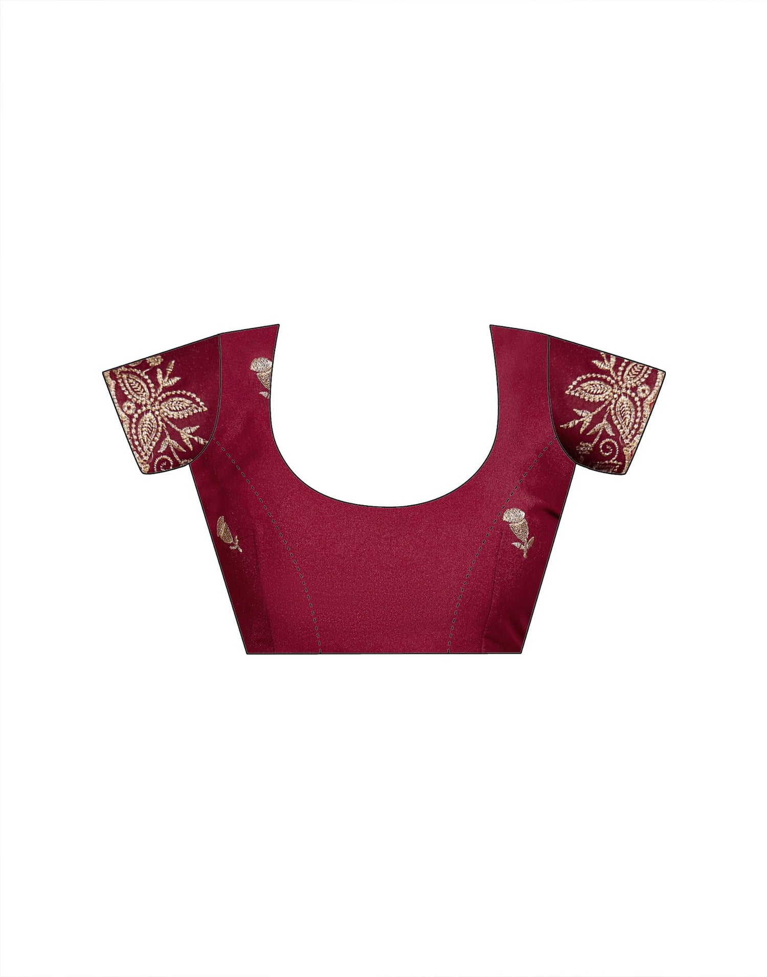Dusty Rose Pink Shimmer Sequence  Embroidery Saree