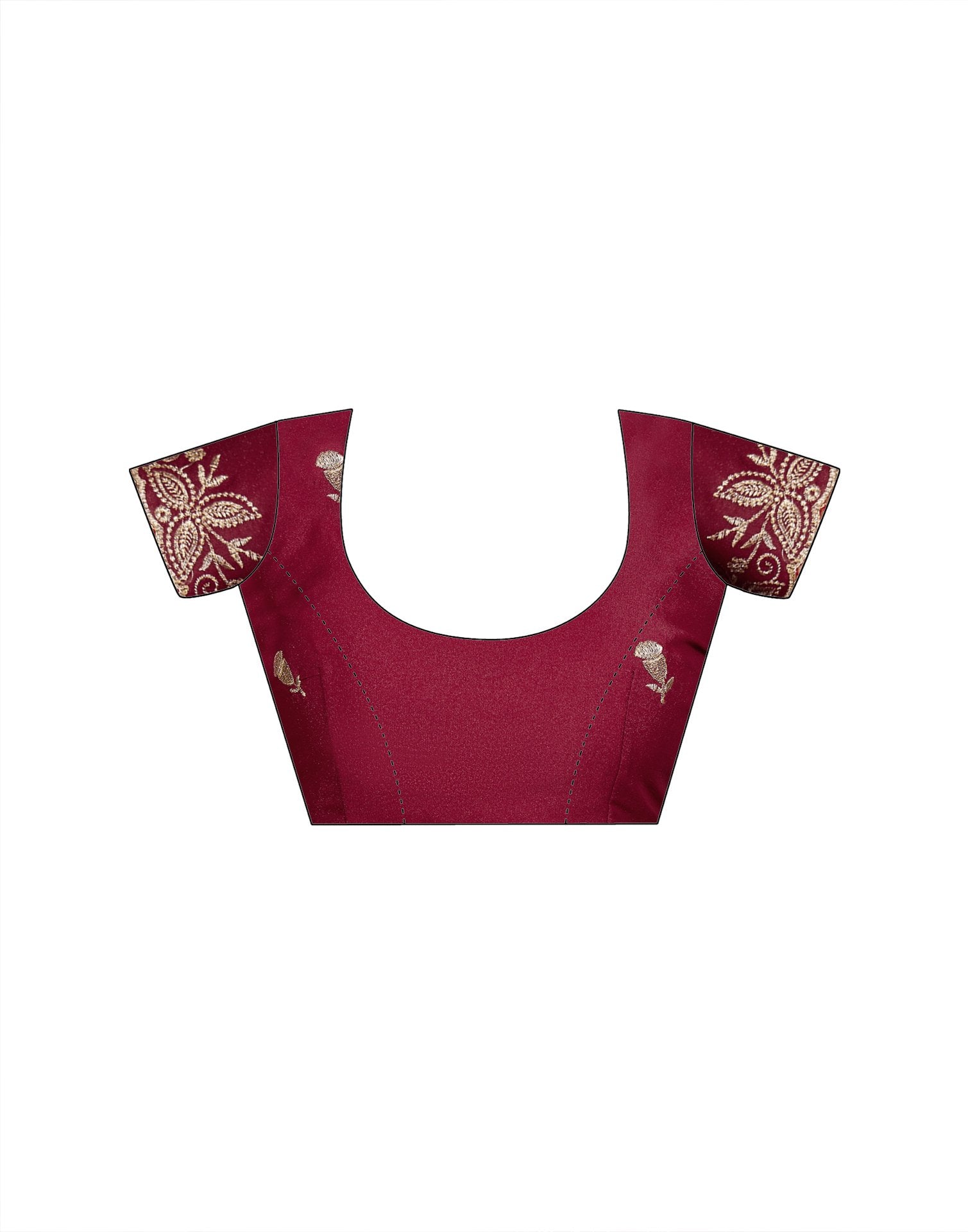 Dusty Rose Pink Shimmer Sequence  Embroidery Saree