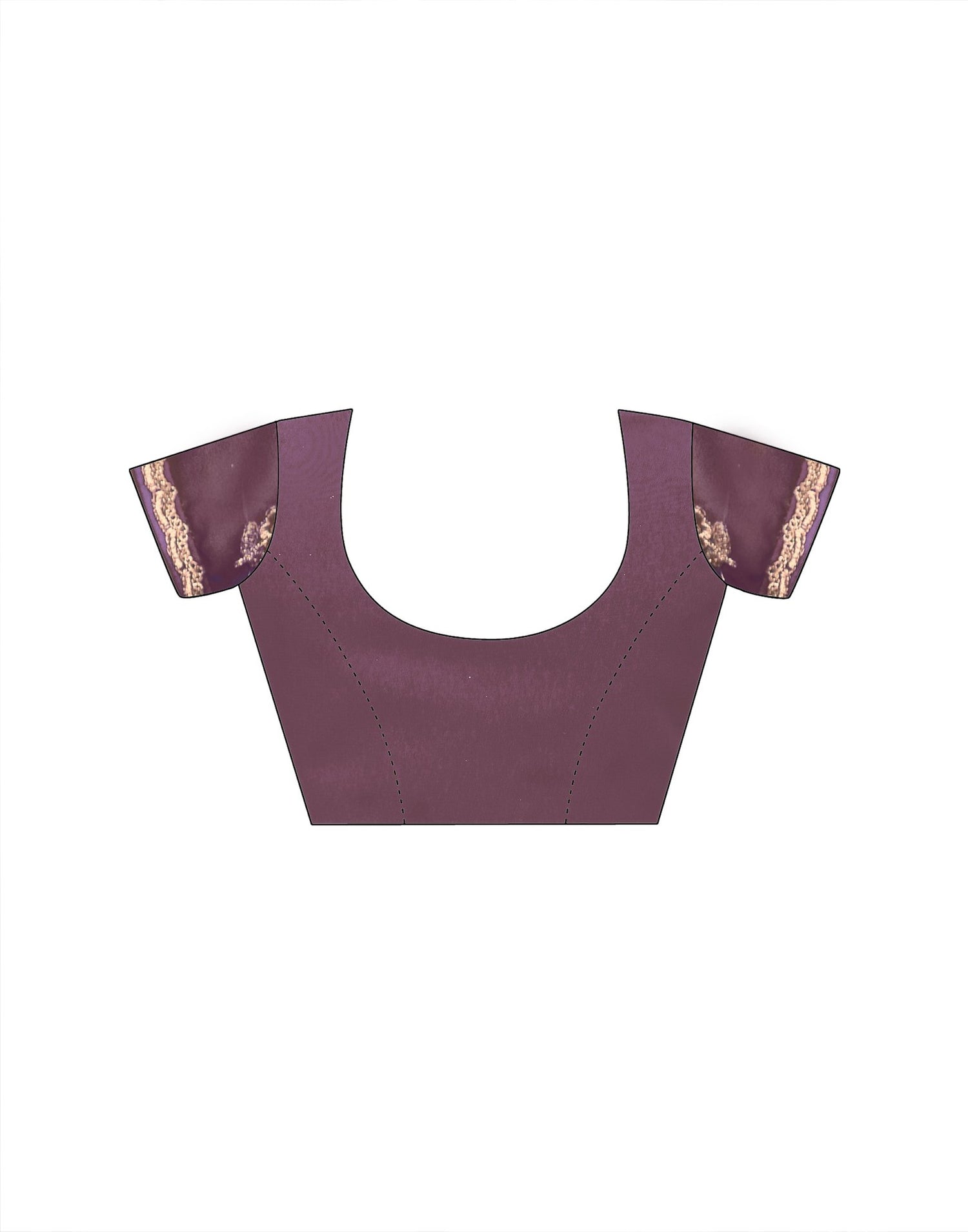 Dusty Mauve Shimmer Georgette Sequence Embroidery saree