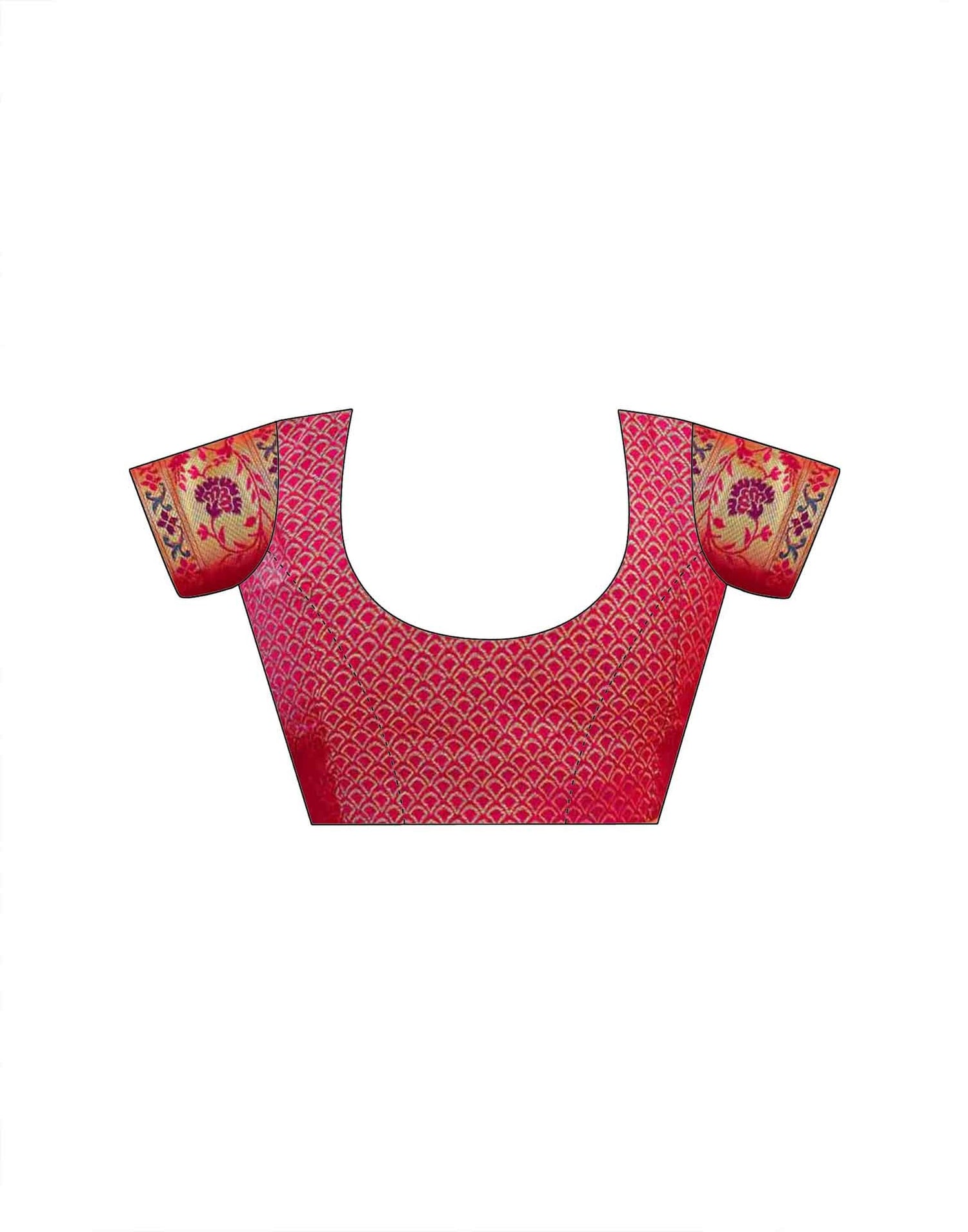 Pink Silk Woven Paithani Saree