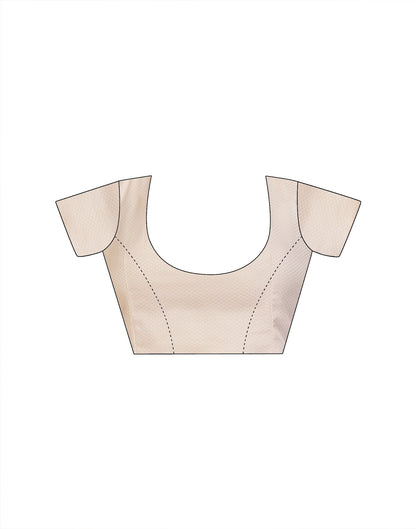 Lavender Tissue Silk Sequence Embroidery Saree