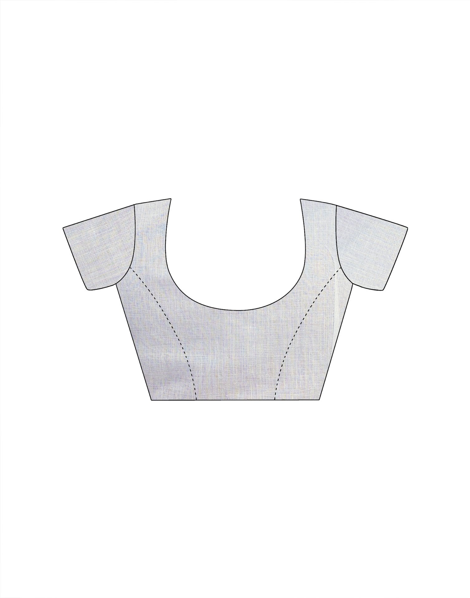 Holi White Linen Floral Printed Saree