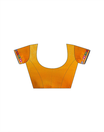 Rani Pink Georgette Printed Bandhani Saree