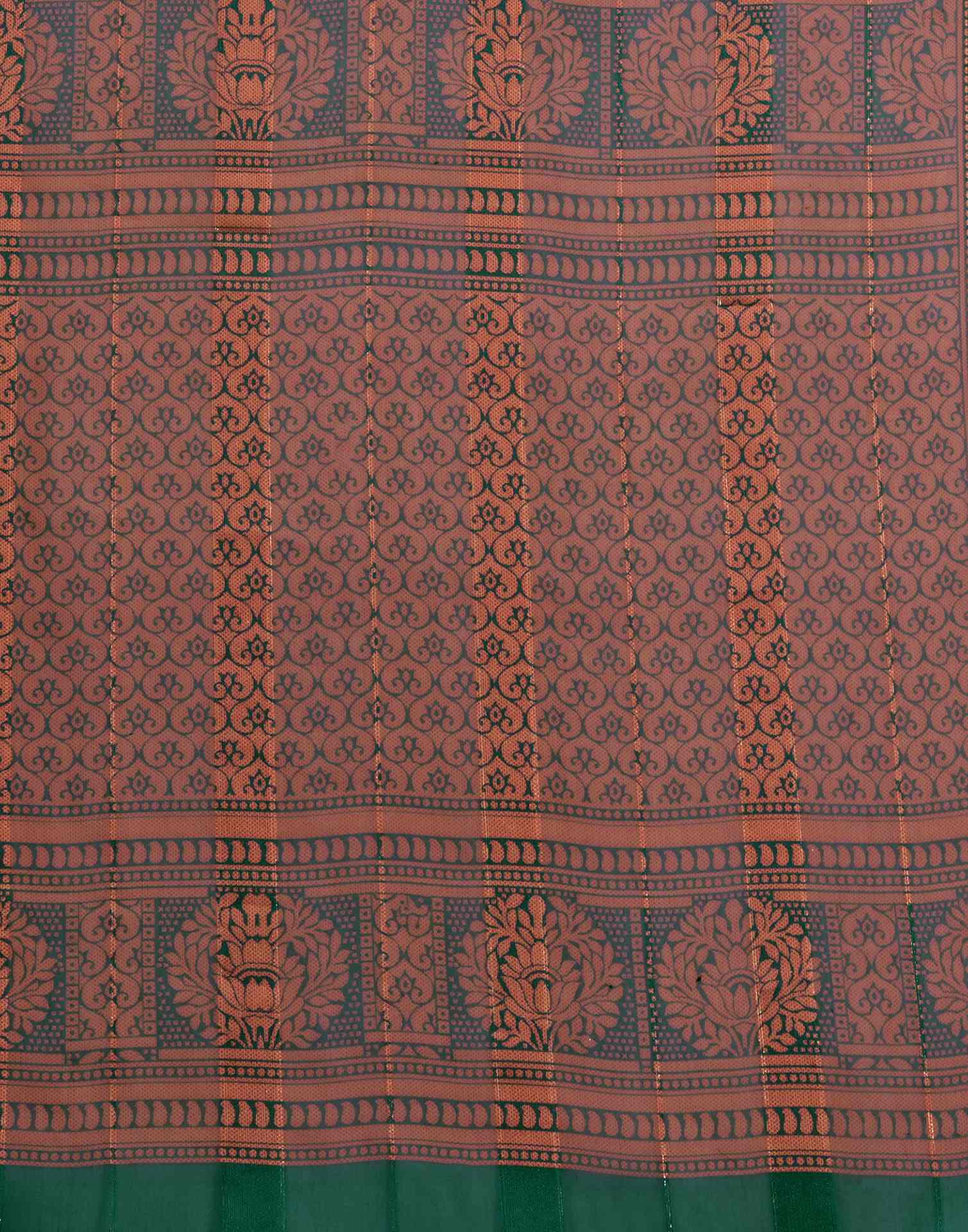 Dusty Purple Georgette Woven Printed Saree