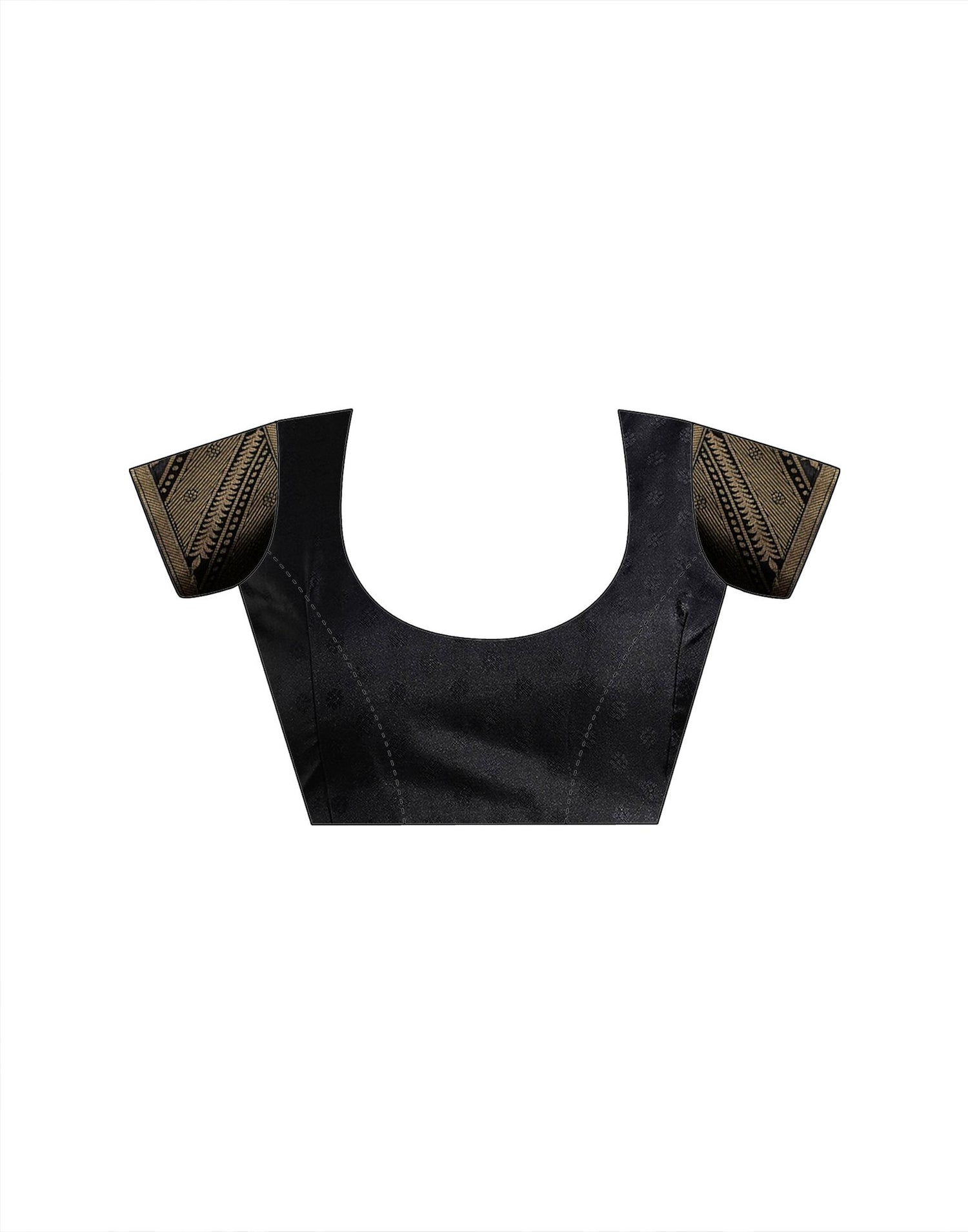 Black Silk Woven Banarasi Saree