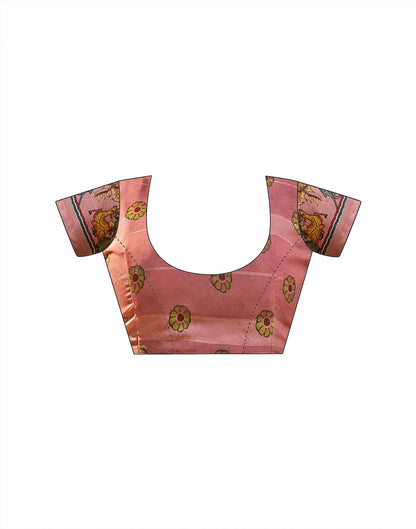 Multicoloured Georgette Printed Saree