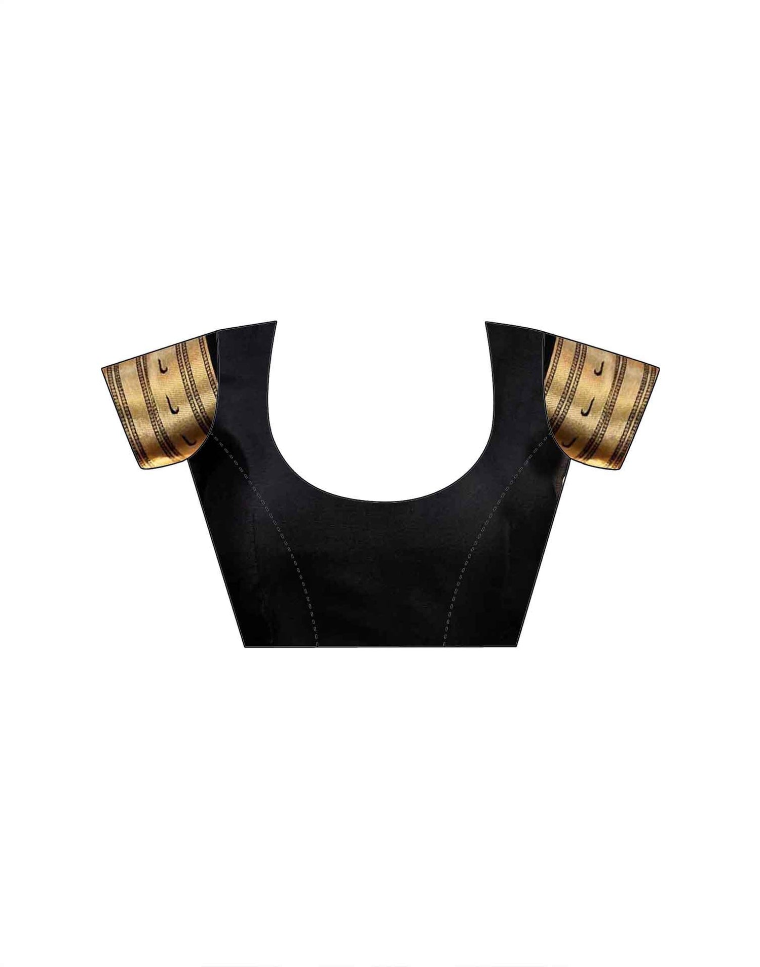 Black Silk Woven Paithani Saree