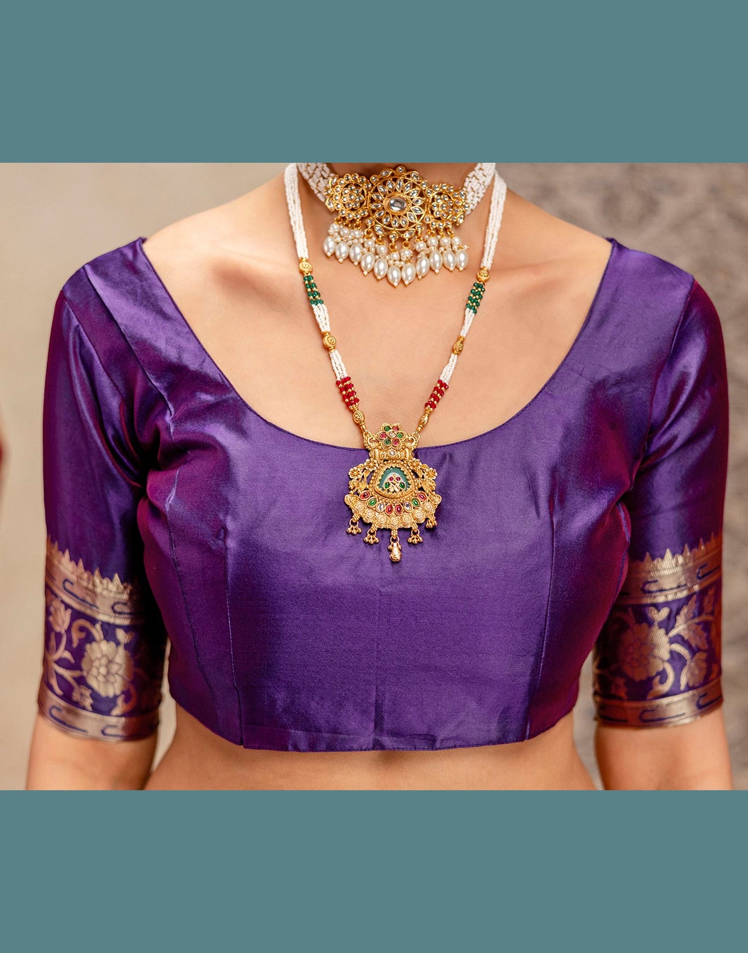 Red Silk Woven Paithani Saree