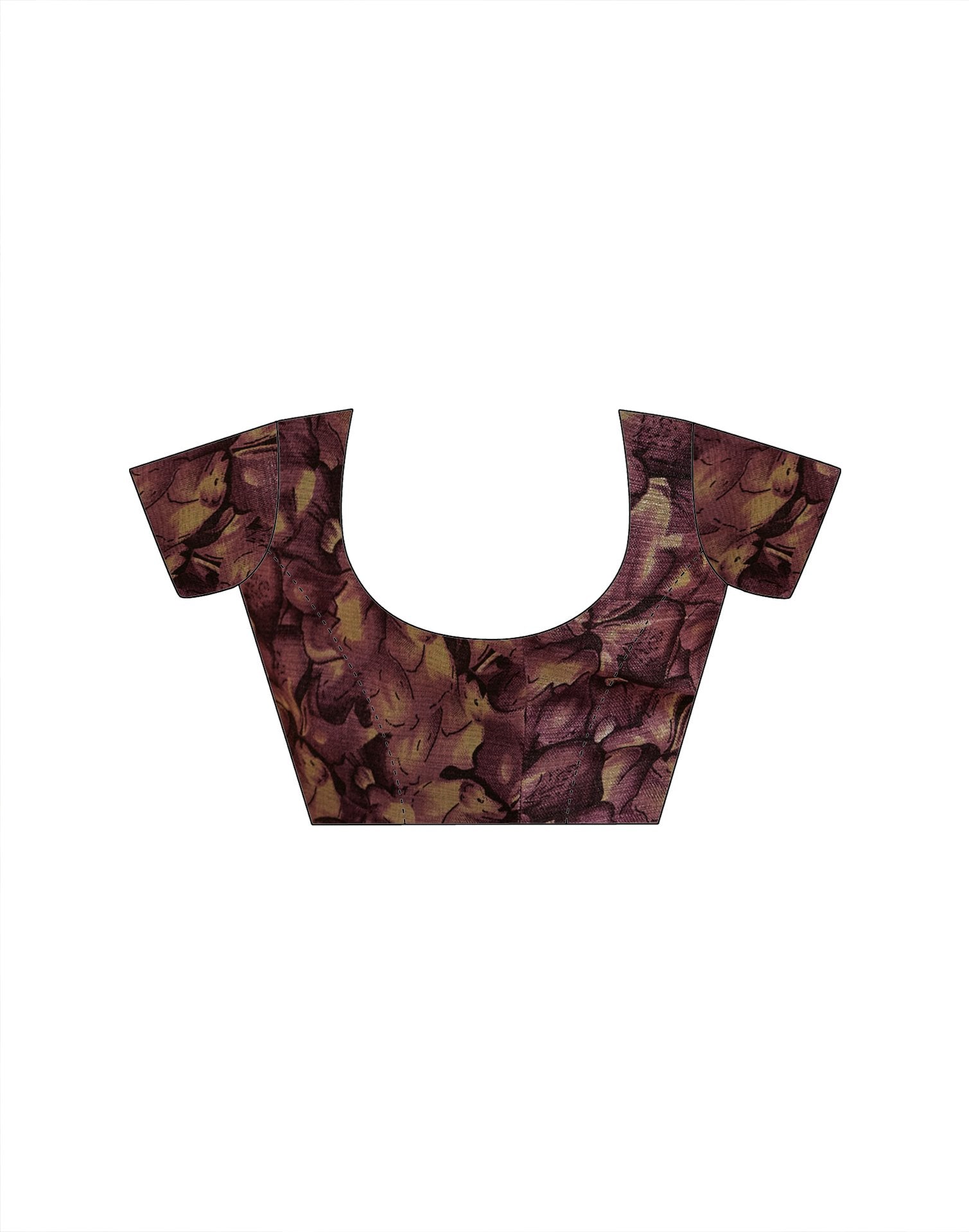 Off White Khadi Printed Saree