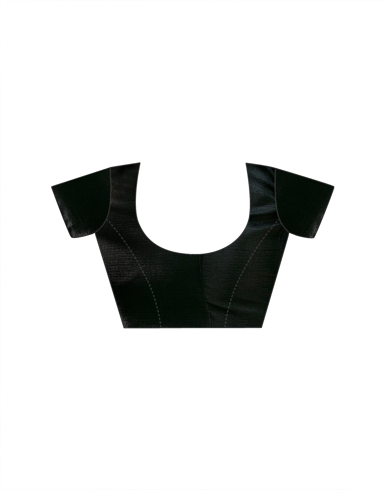 Black Khadi Printed Saree