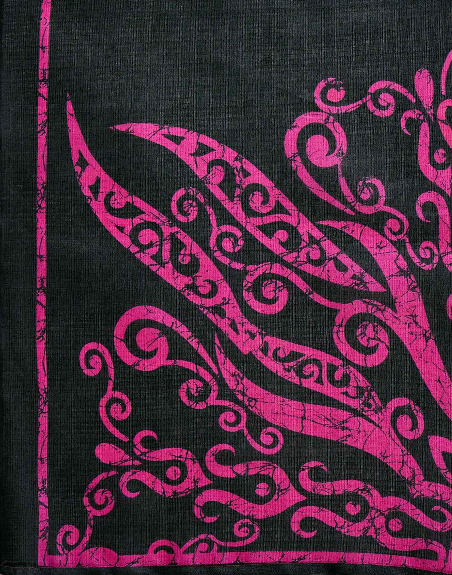 Pink Khadi Printed Saree