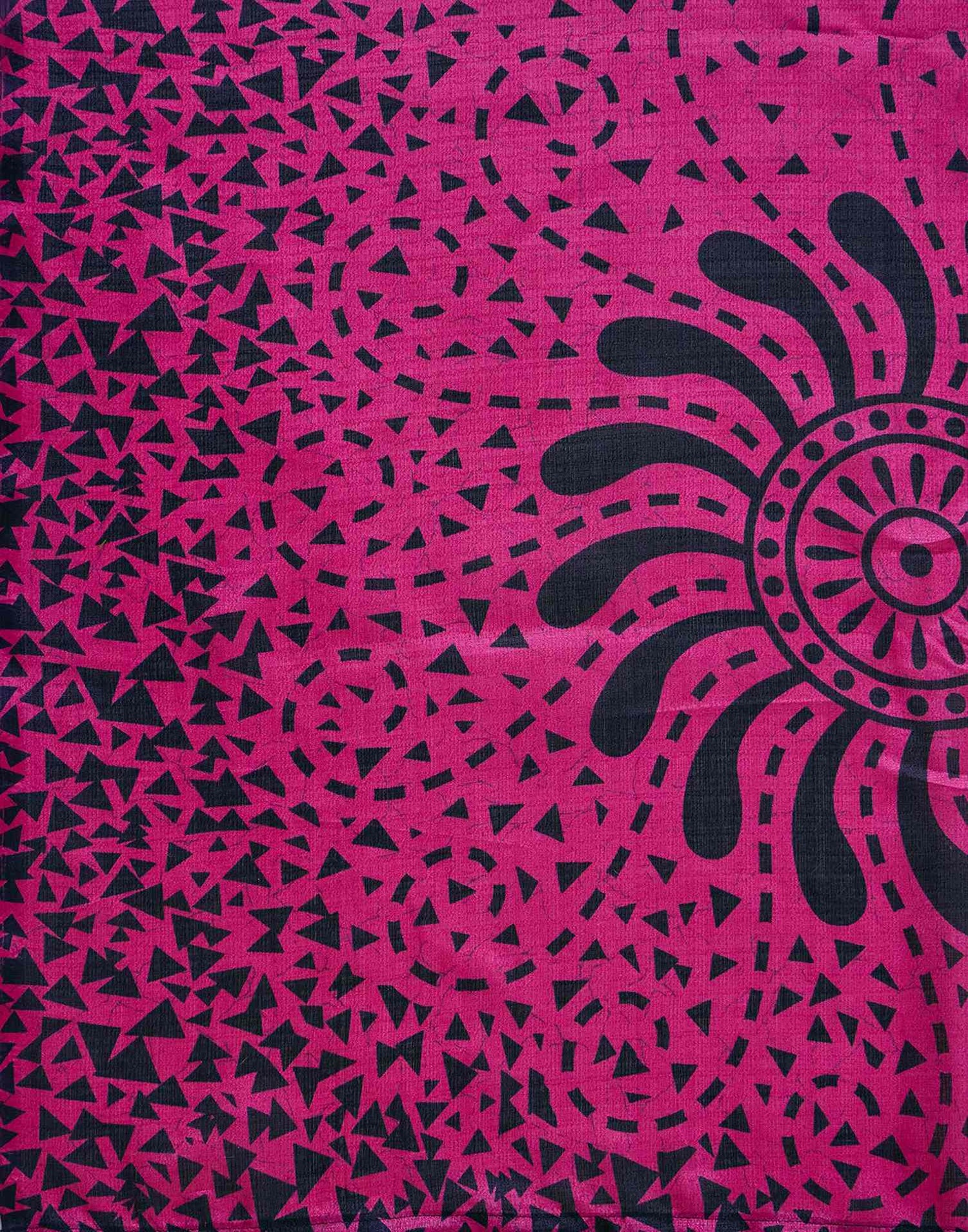 Pink Khadi Printed Saree