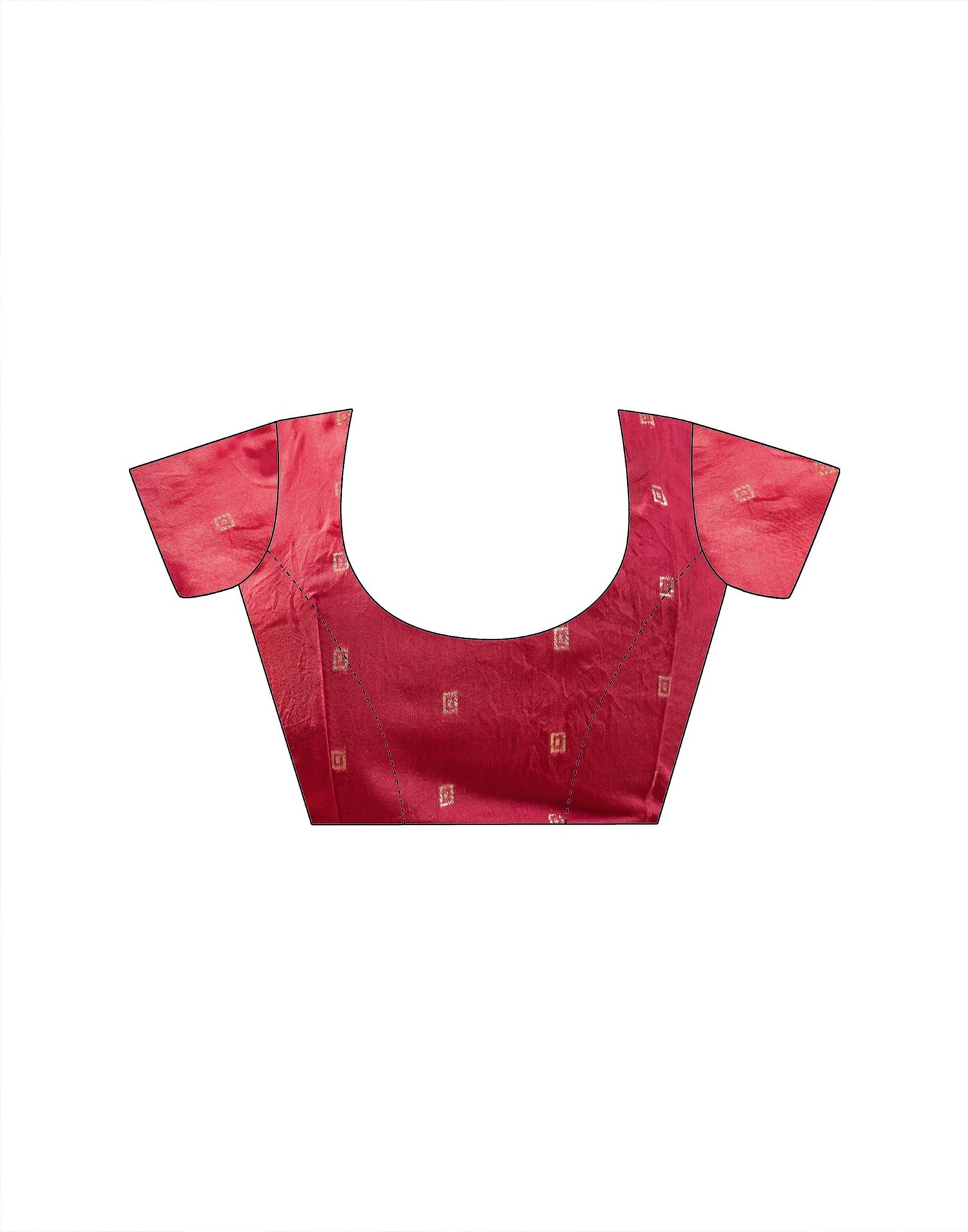 Off White Chiffon Bandhani Printed Embroidery Saree