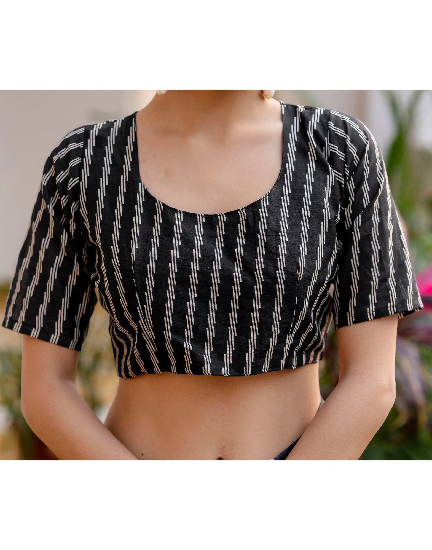 Ready To Wear Yellow Cotton Printed Saree