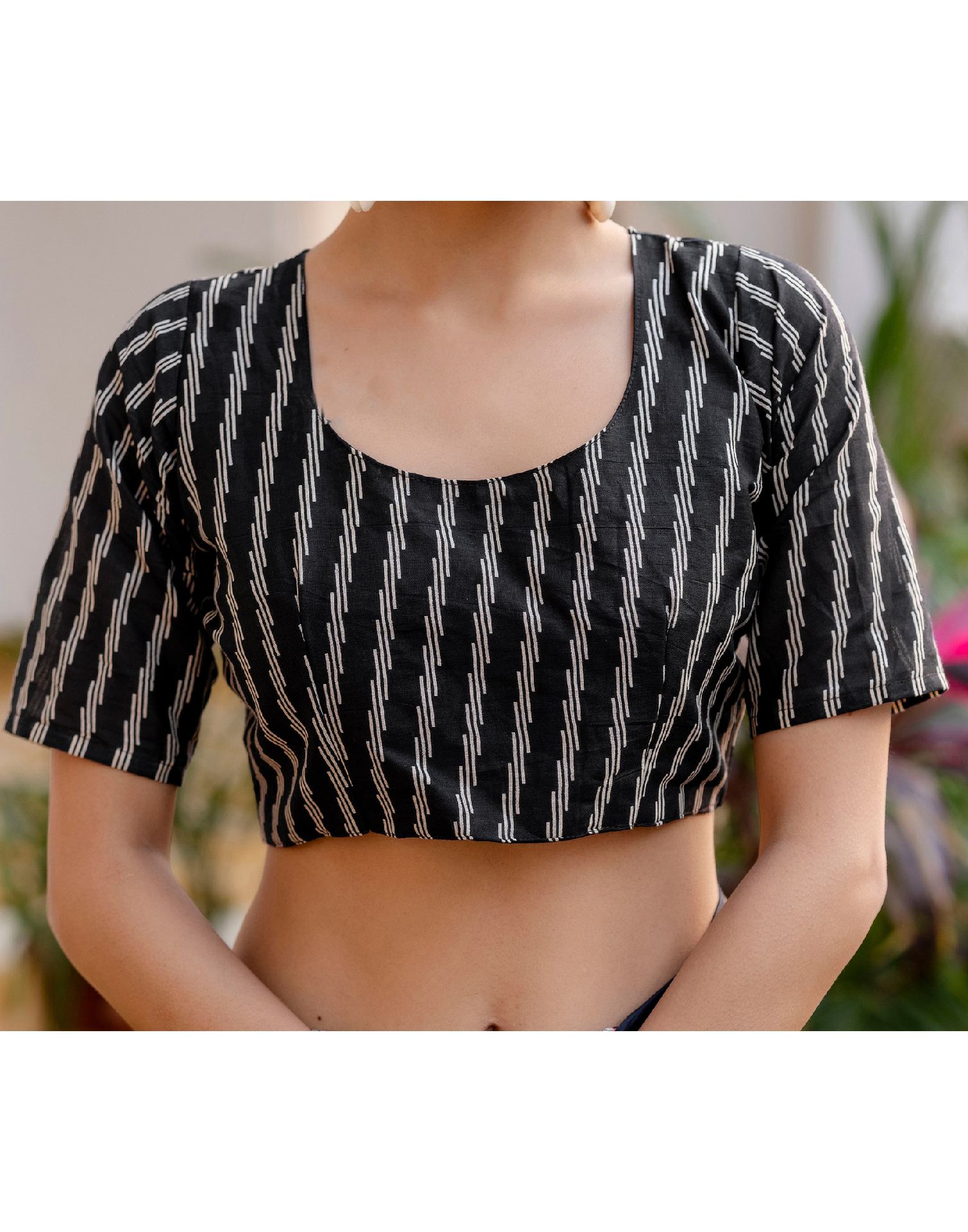 Ready To Wear Yellow Cotton Printed Saree