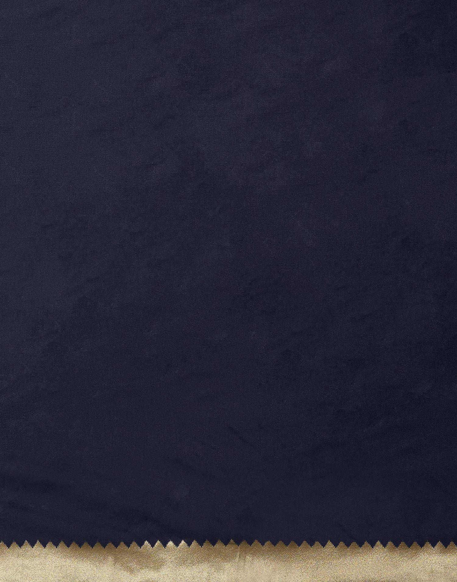 Navy Blue Silk Woven Kanjivaram Saree