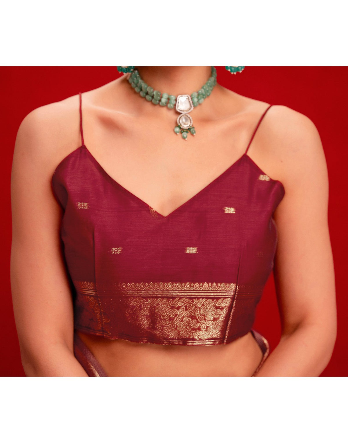 Pink Chanderi Cotton Woven Banarasi Saree