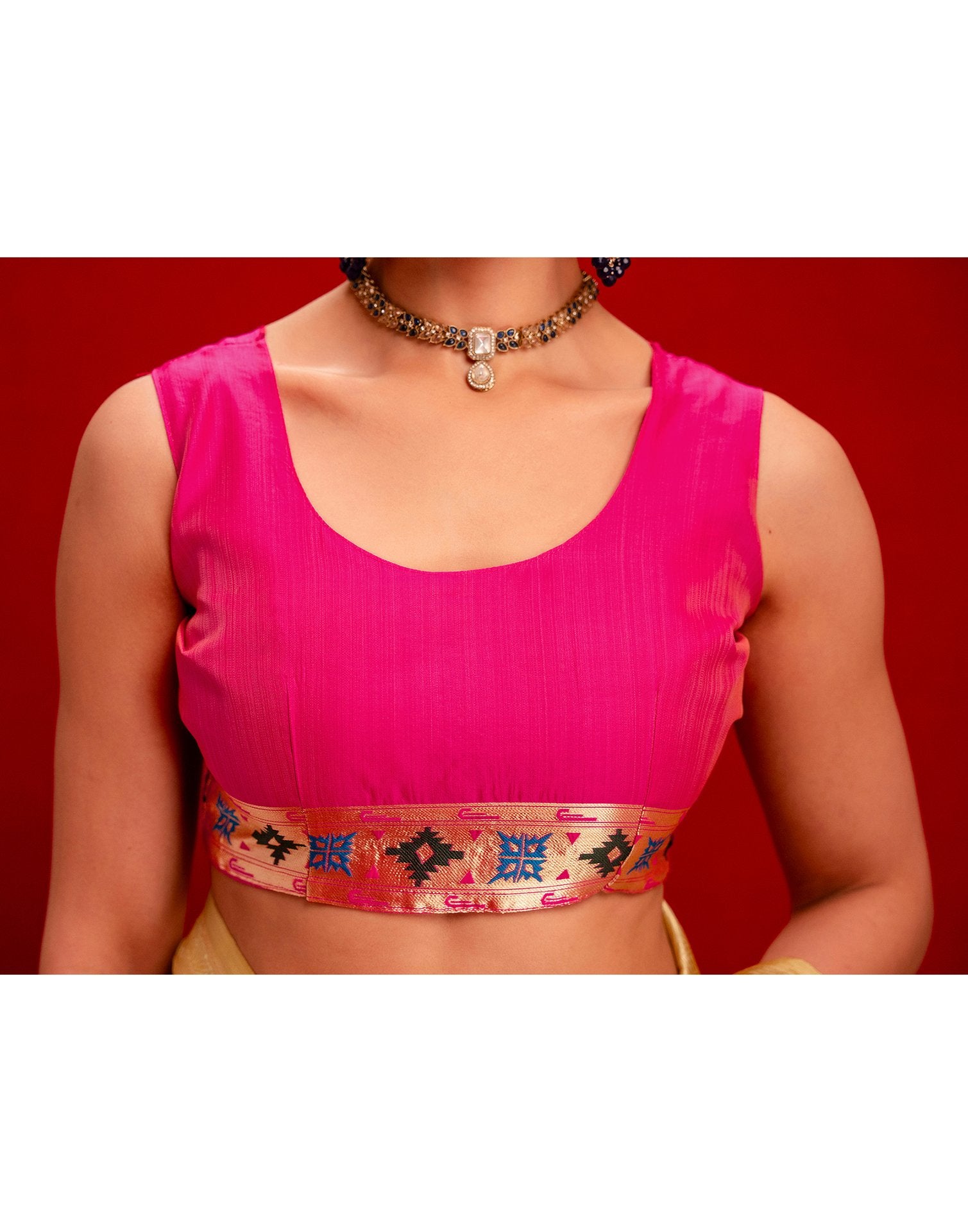 Pista Green Silk Woven Paithani Saree
