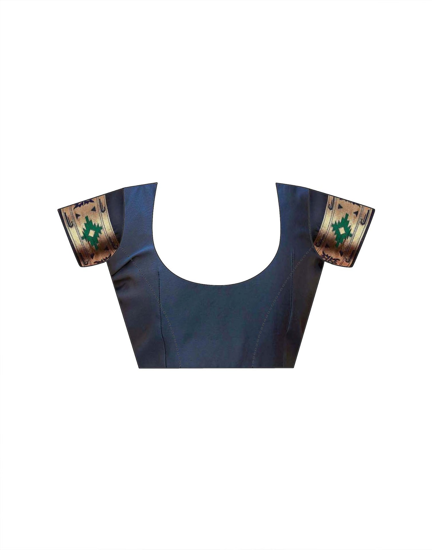 Maroon Silk Woven Paithani Saree